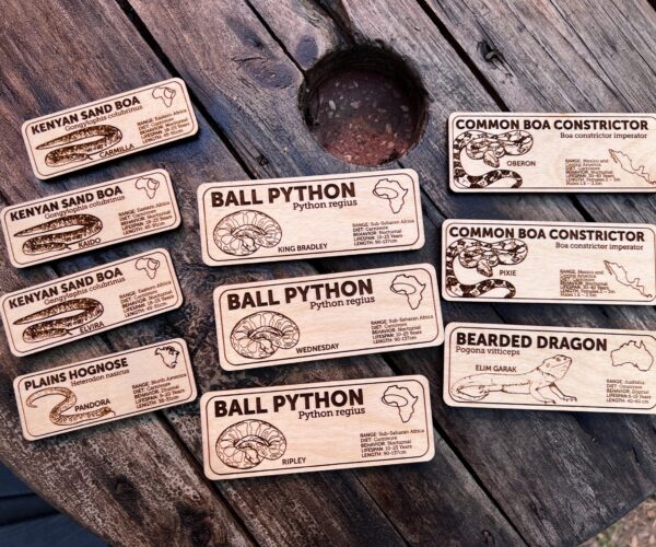 Species Tags - Expo Order