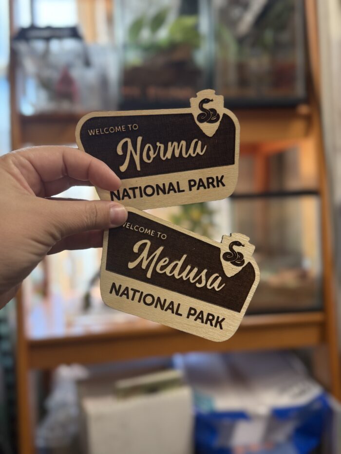 Custom National Park Tag | Name Tags for Reptiles Amphibians and More - Image 13