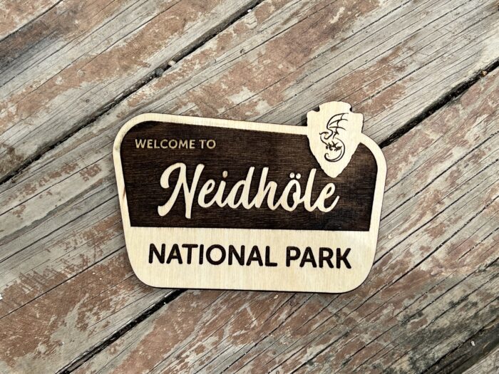 Custom National Park Tag | Name Tags for Reptiles Amphibians and More