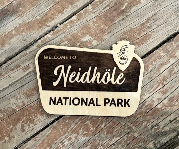 Custom National Park Tag | Name Tags for Reptiles Amphibians and More