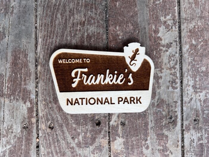 Custom National Park Tag | Name Tags for Reptiles Amphibians and More - Image 17