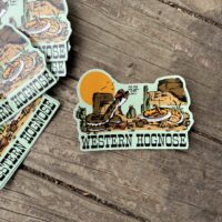 Western Hognose 3" Vinyl STICKER - Image 2