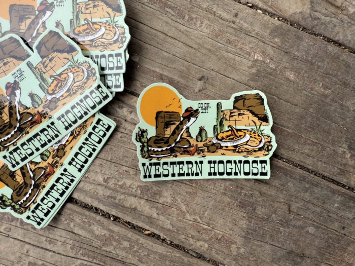 Western Hognose 3" Vinyl STICKER - Image 2