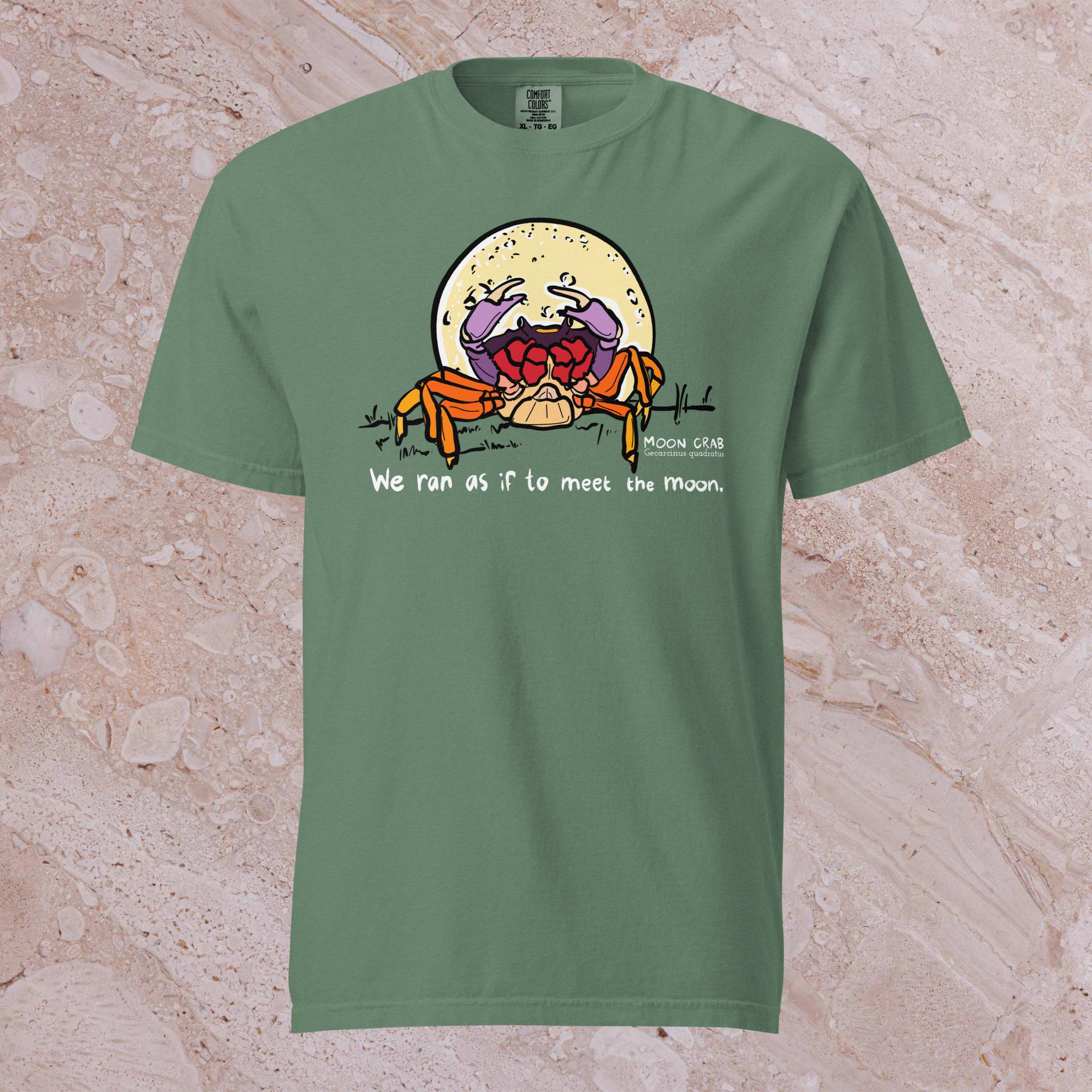 Run to the Moon | Moon Crab Graphic Tee - Image 2